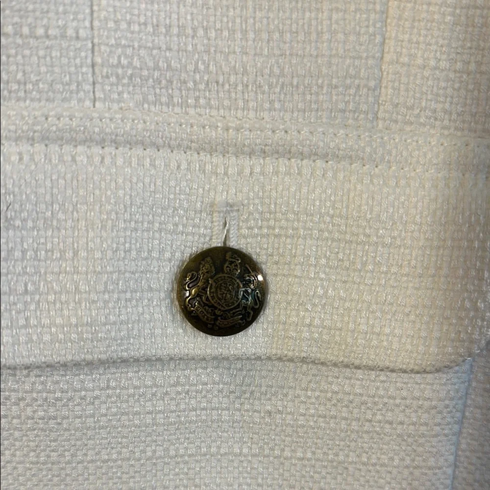 Banana Republic White Textured Blazer - Picture 7 of 10